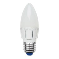 Лампа светодиодная (07899) E27 6W 4500K матовая LED-C37-6W/NW/E27/FR ALP01WH Лампа светодиодная (07899) E27 6W 4500K матовая LED-C37-6W/NW/E27/FR ALP01WH