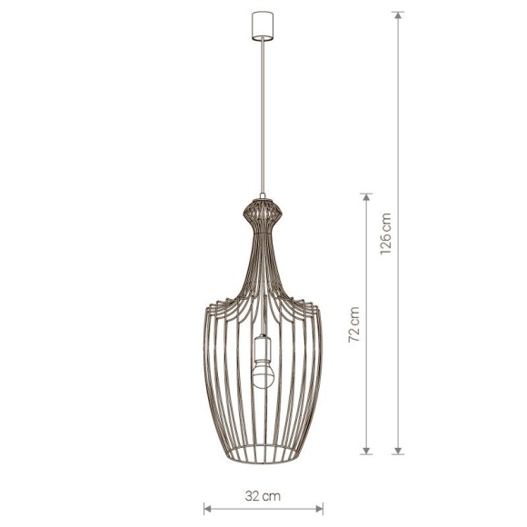 Подвесной светильник Nowodvorski Luksor 8847 Подвесной светильник Nowodvorski Luksor 8847