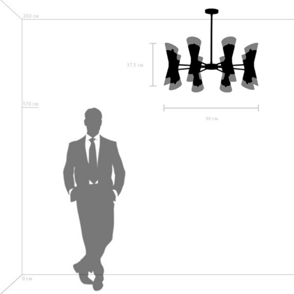 Люстра на штанге Lightstar 817162 Люстра на штанге Lightstar 817162