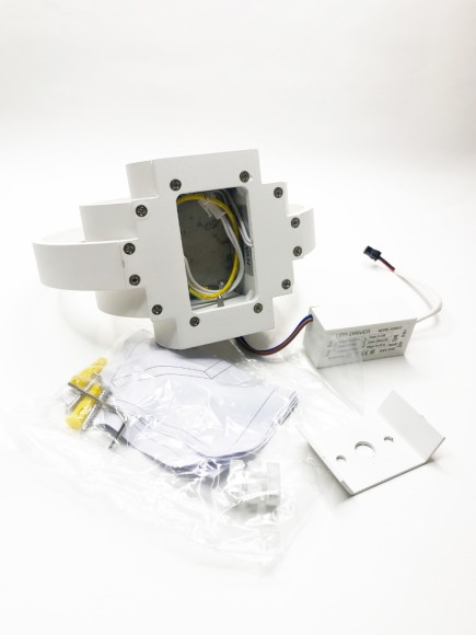 Архитектурный светодиодный светильник черный ELVAN GW-5809-10W-3000K