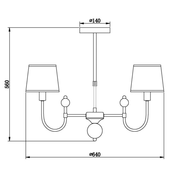 Потолочная люстра Vele Luce Fabio VL1933L06 Потолочная люстра Vele Luce Fabio VL1933L06