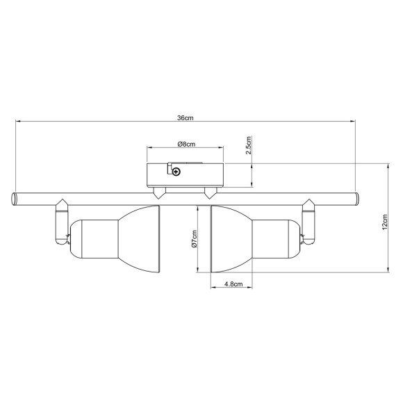 Спот Falena a3115pl-2ss Arte Lamp картинка 3 Спот Falena a3115pl-2ss Arte Lamp картинка 3