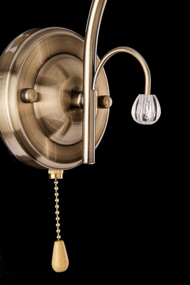 Бра с плафоном 30026/1 античная бронза