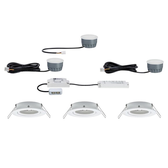 93940 EBL SmartCoin BLE Set RGBW schwb. LED 93940 EBL SmartCoin BLE Set RGBW schwb. LED