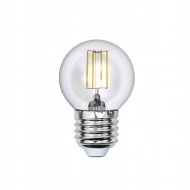 Лампа светодиодная (UL-00000196) E27 6W 3000K шар прозрачный LED-G45-6W/WW/E27/CL Лампа светодиодная (UL-00000196) E27 6W 3000K шар прозрачный LED-G45-6W/WW/E27/CL