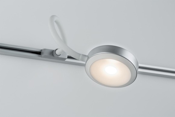 95454 URail LED Leseleuchte Discus 1x5,5W Chr-m
