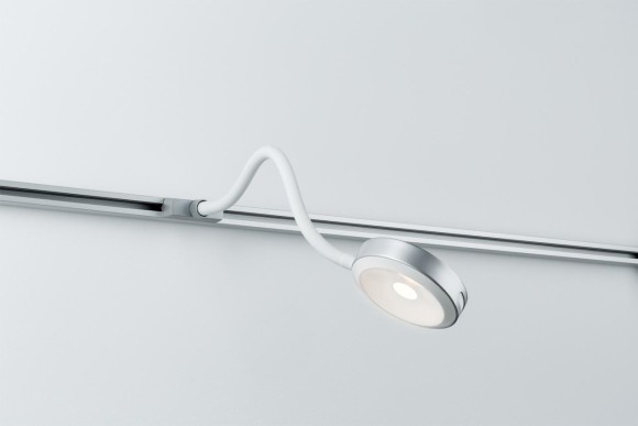 95454 URail LED Leseleuchte Discus 1x5,5W Chr-m