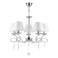 Подвесная люстра Freya Haley FR2909-PL-05-CH Подвесная люстра Freya Haley FR2909-PL-05-CH