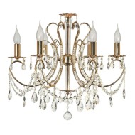 Подвесная люстра Arti Lampadari Romano E 1.1.6.601 G Подвесная люстра Arti Lampadari Romano E 1.1.6.601 G