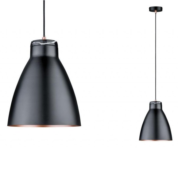 Подвесной светильник Paulmann Neordic Roald макс.20Вт E27 230В Д260мм Черный/Медный/Мрамор 79609 Подвесной светильник Paulmann Neordic Roald макс.20Вт E27 230В Д260мм Черный/Медный/Мрамор 79609