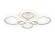 Потолочная светодиодная люстра Ambrella light Original FA522