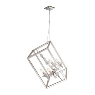 Подвесная люстра Lucia Tucci Inessa 3850.4 Silver Подвесная люстра Lucia Tucci Inessa 3850.4 Silver