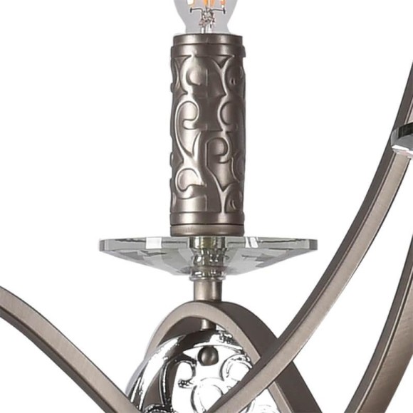 Подвесная люстра Lumien Hall Орабель 2036/5H-SNCR-CL Подвесная люстра Lumien Hall Орабель 2036/5H-SNCR-CL