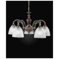 Подвесная люстра Reccagni Angelo L 3510/5 Подвесная люстра Reccagni Angelo L 3510/5