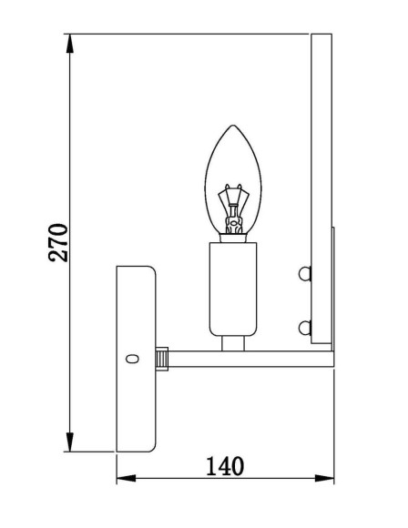 Бра Vele Luce Aria VL1951W01