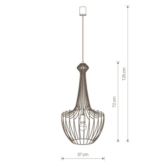 Подвесной светильник Nowodvorski Luksor 8851 Подвесной светильник Nowodvorski Luksor 8851