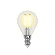 Лампа светодиодная (UL-00000197) E14 6W 3000K шар прозрачный LED-G45-6W/WW/E14/CL