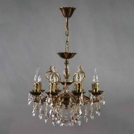 Подвесная люстра Ambiente Leon 2128/8 PB Tear Drop Подвесная люстра Ambiente Leon 2128/8 PB Tear Drop