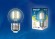 Лампа светодиодная (UL-00002203) E27 6W 3000K прозрачная LED-G45-6W/WW/E27/CL GLA01TR