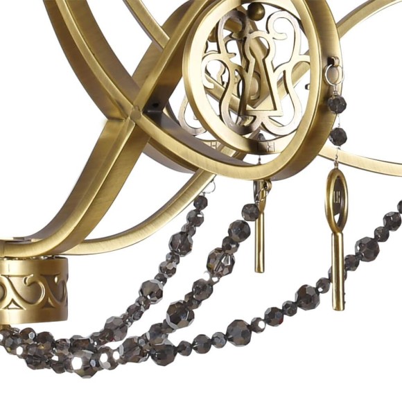 Подвесная люстра Lumien Hall Орабель 2036/6H-ABP-SY Подвесная люстра Lumien Hall Орабель 2036/6H-ABP-SY