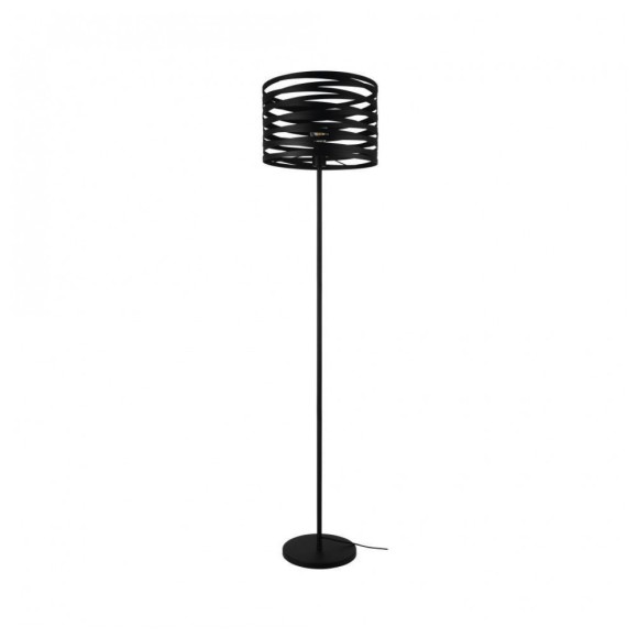 99507 Торшер CREMELLA, 1x40W, E27, H1510, Ø370, основание: Ø250, сталь, черный