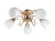 Люстра потолочная Lenore TL3530X-05FG Toplight