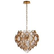 Подвесной светильник Crystal Lux Deseo SP6 D460 Gold Подвесной светильник Crystal Lux Deseo SP6 D460 Gold