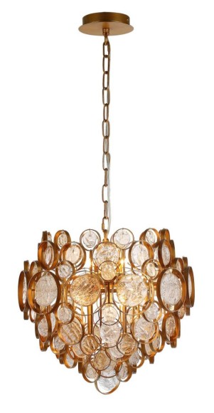 Подвесной светильник Crystal Lux Deseo SP6 D460 Gold Подвесной светильник Crystal Lux Deseo SP6 D460 Gold