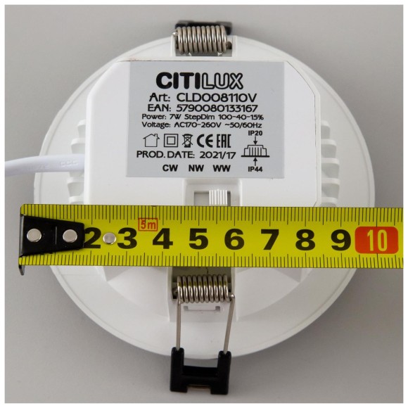 Встраиваемый светильник Citilux Акви CLD008110V