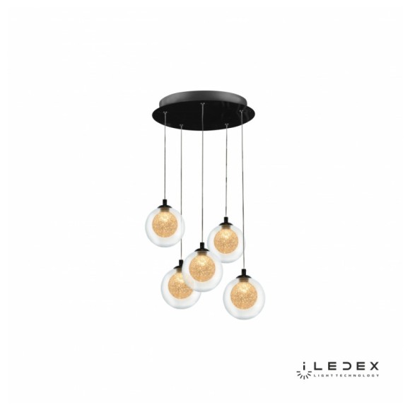 Подвесная люстра iLedex C4457-5R CR