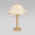 Настольная лампа с абажуром 60019/1 перламутровое золото