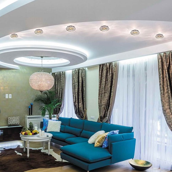 Декоративный встраиваемый неповоротный светильник Corona 369401 Novotech Декоративный встраиваемый неповоротный светильник Corona 369401 Novotech