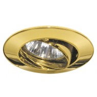 5776 / 01560000O Светильник встраиваемый круглый, GU4, 1x(max. 35W), золото 