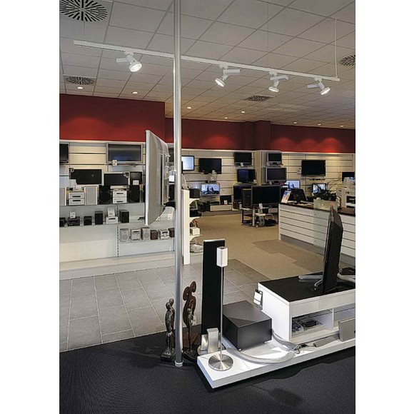 Светильник трековый 3Ph, Sleek Spot G12 70W 12° белый 153641 Светильник трековый 3Ph, Sleek Spot G12 70W 12° белый 153641