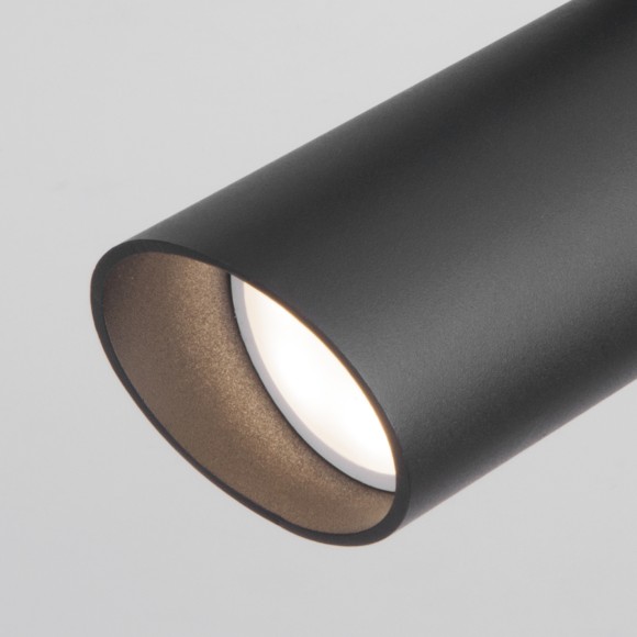 Трековый светильник для однофазного шинопровода Splay GU10 черный MRL 1006 Elektrostandard