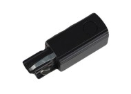 Ввод питания для шинопровода правый (09736) Uniel UBX-A01 Black Ввод питания для шинопровода правый (09736) Uniel UBX-A01 Black