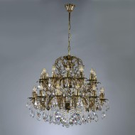 Подвесная люстра Ambiente Granada 2118/12+12 PB Tear Drop Подвесная люстра Ambiente Granada 2118/12+12 PB Tear Drop