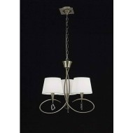 Подвесная люстра Mantra Mara Antique Brass 1620 Подвесная люстра Mantra Mara Antique Brass 1620