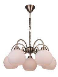 Люстра подвесная Lynnette TL7340D-05AB Toplight Люстра подвесная Lynnette TL7340D-05AB Toplight
