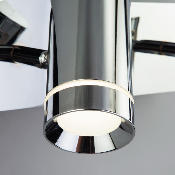 Настенный светильник с поворотными плафонами 20064/3 LED хром Настенный светильник с поворотными плафонами 20064/3 LED хром