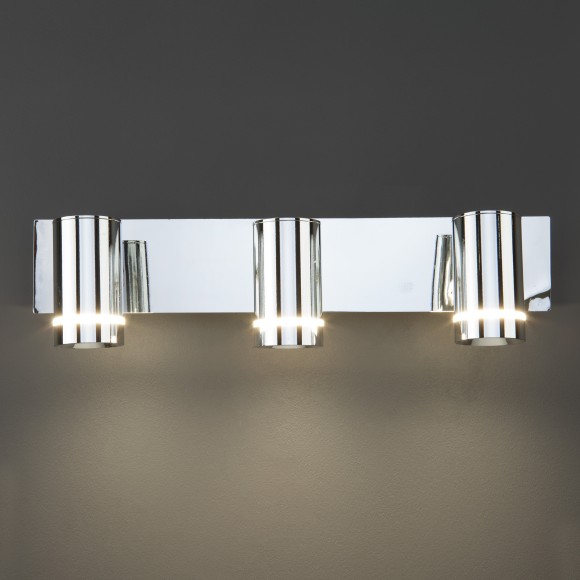 Настенный светильник с поворотными плафонами 20064/3 LED хром Настенный светильник с поворотными плафонами 20064/3 LED хром