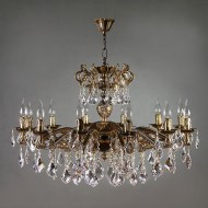 Подвесная люстра Ambiente Leon 2128/12 PB New Leaf Подвесная люстра Ambiente Leon 2128/12 PB New Leaf