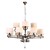 Подвесная люстра Newport 31308+4/C B/C