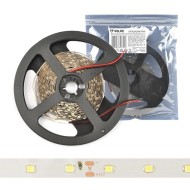Светодиодная лента Volpe (UL-00001341) 4,8W/m 60LED/m 2835SMD холодный белый 5M ULS-Q921 2835-60LED/m-8mm-IP20-DC12V-4,8W/m-5M-DW