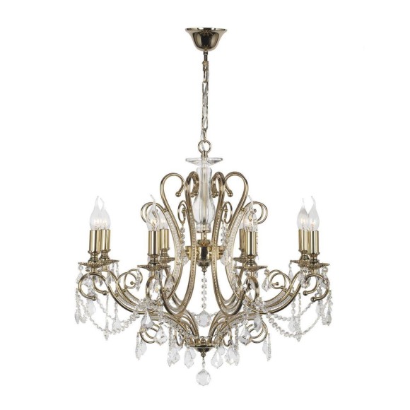 Подвесная люстра Dio DArte Elite Fabrizia E 1.1.8.600 G Подвесная люстра Dio DArte Elite Fabrizia E 1.1.8.600 G