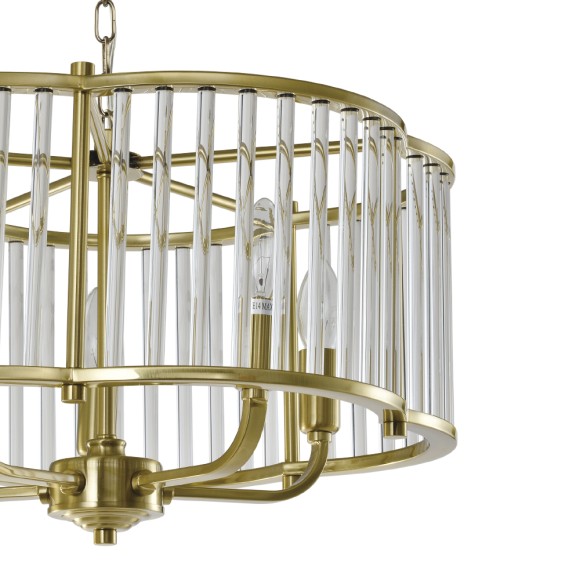 Люстра LH3062/5P-CO-CL LENORA Lumien Hall