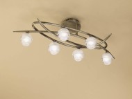 Потолочная люстра Mantra Loop Antique Brass 1822