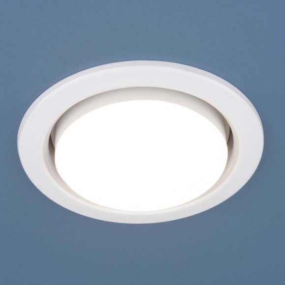 Точечный светильник 1035 GX53 WH белый Elektrostandard