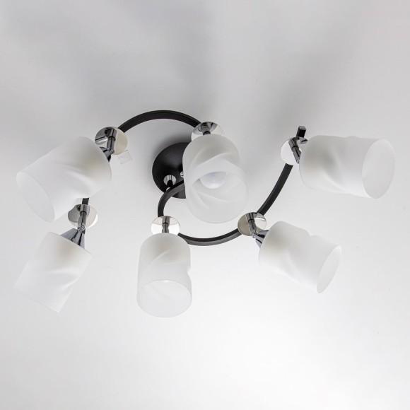 CL119261 Сиерра Черный Св-к Люстра CL119261 Сиерра Черный Св-к Люстра