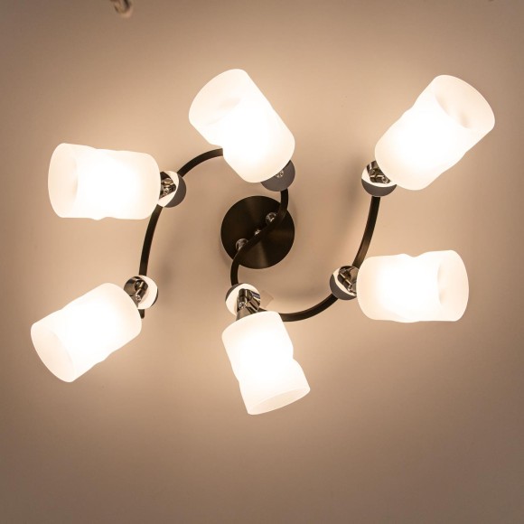 CL119261 Сиерра Черный Св-к Люстра CL119261 Сиерра Черный Св-к Люстра